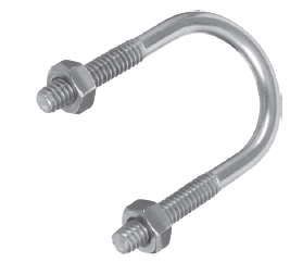 GALVANIZLI SOMUNLU STANDART U BOLT