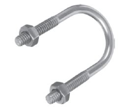 GALVANIZLI SOMUNLU STANDART U BOLT