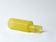 V TYPE YELLOW SUCTION TRANSMITTER SPIRAL HOSE (MEDIUM DUTY)