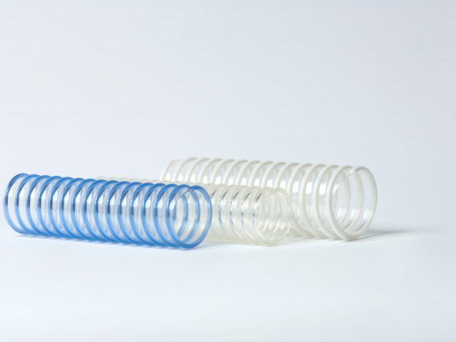 LLS TİPİ ŞEFFAF SPİRALLİ LAVABO SİFON HORTUMU (ORTA HİZMET)
